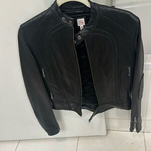Gorgeous Black Leather Joie Jacket
